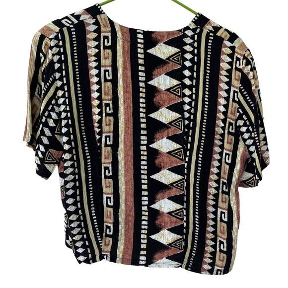 Tribal button down top - Picture 4 of 7